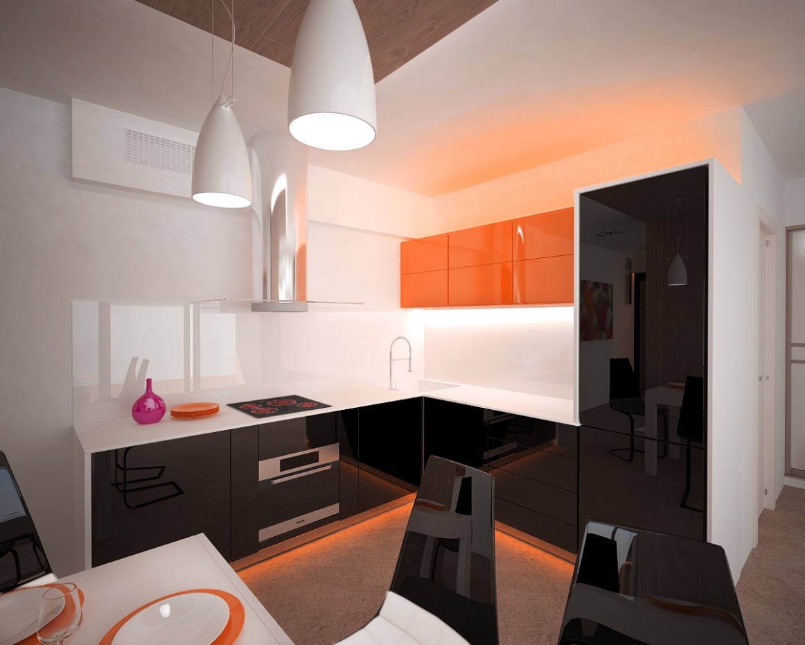 all'interno della country house in 3d max vray immagine