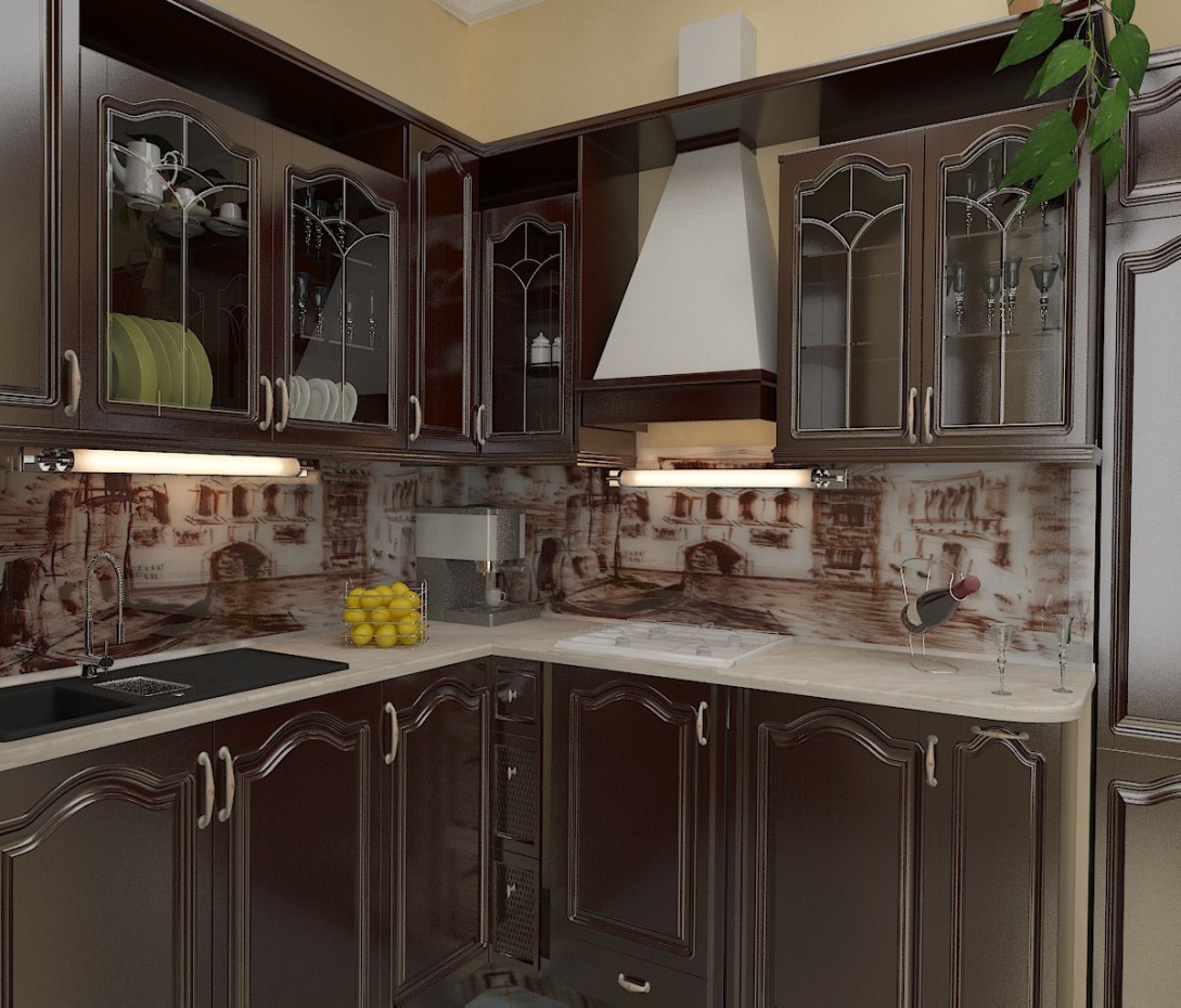 кухня студія кухня студія в 3d max vray зображення
