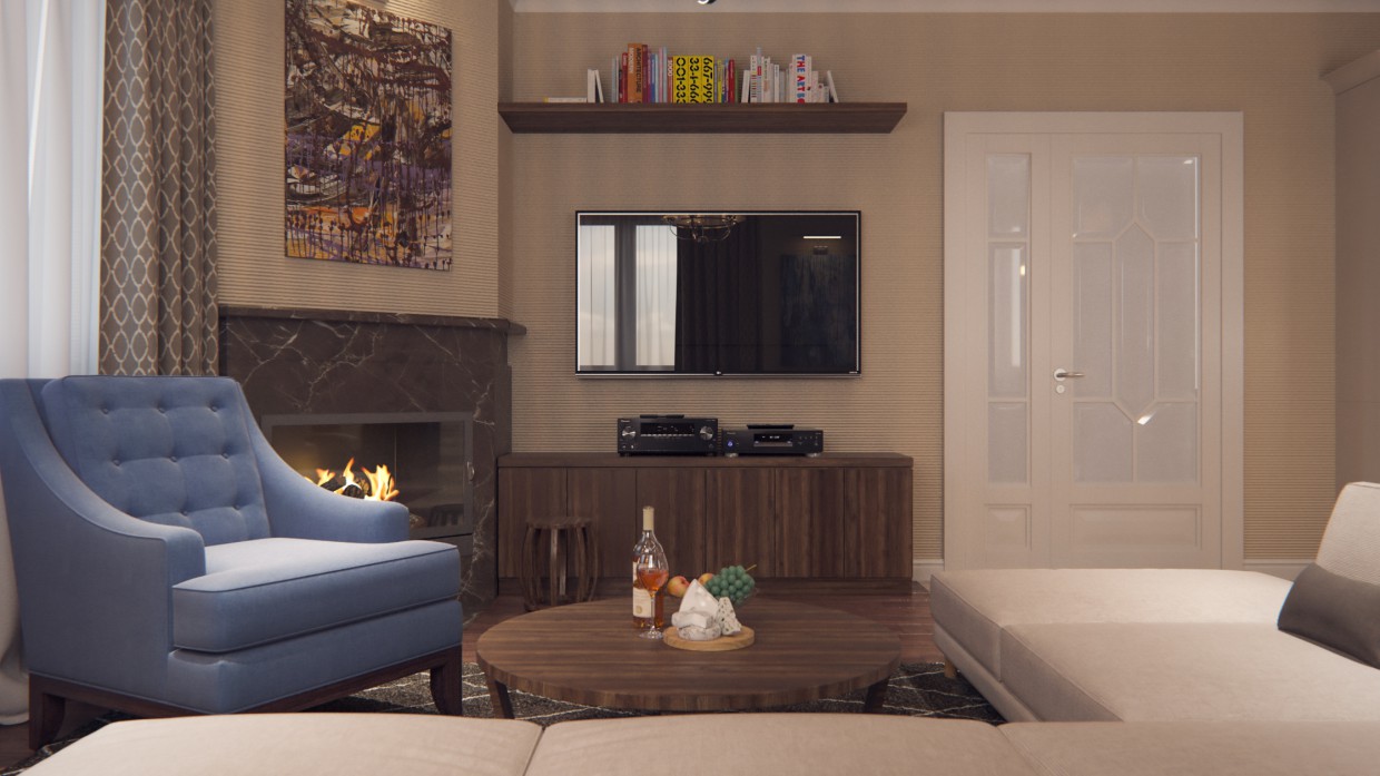 Livingroom Livingroom in 3d max corona render image