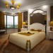 interior design bedrooms with furniture design in 3d max vray image