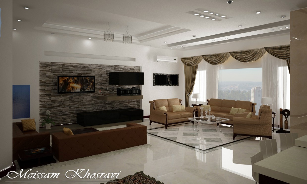 Hall in 3d max vray immagine