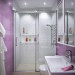 A bathroom in a modern style in 3d max vray image