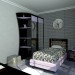 Wohnzimmer-Art-deko in 3d max vray Bild
