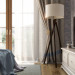 Living room + bedroom + nursery for a girl in 3d max corona render image