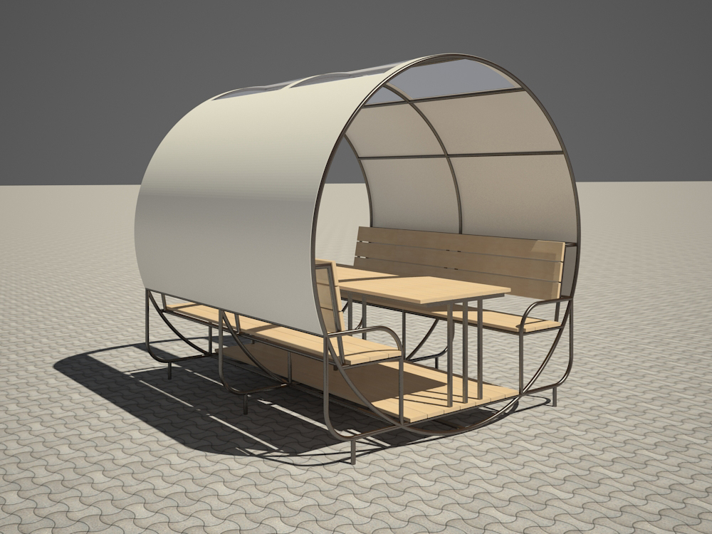 Rocking chair Rocking chair in 3d max vray 2.5 image