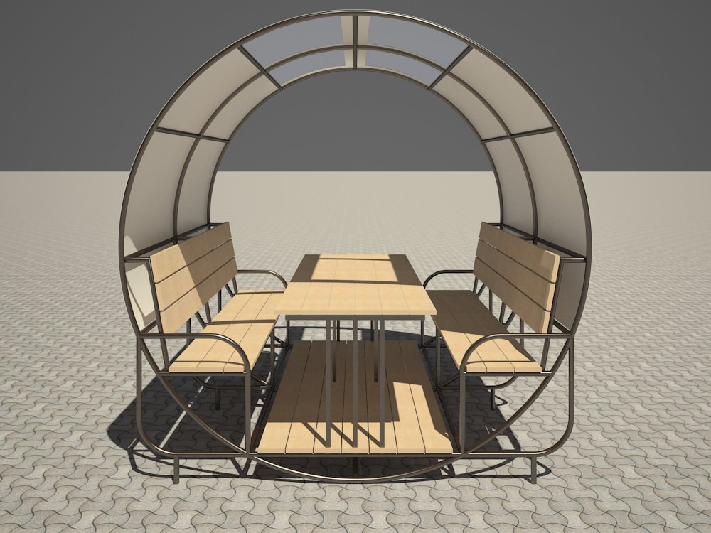 Rocking chair Rocking chair in 3d max vray 2.5 image