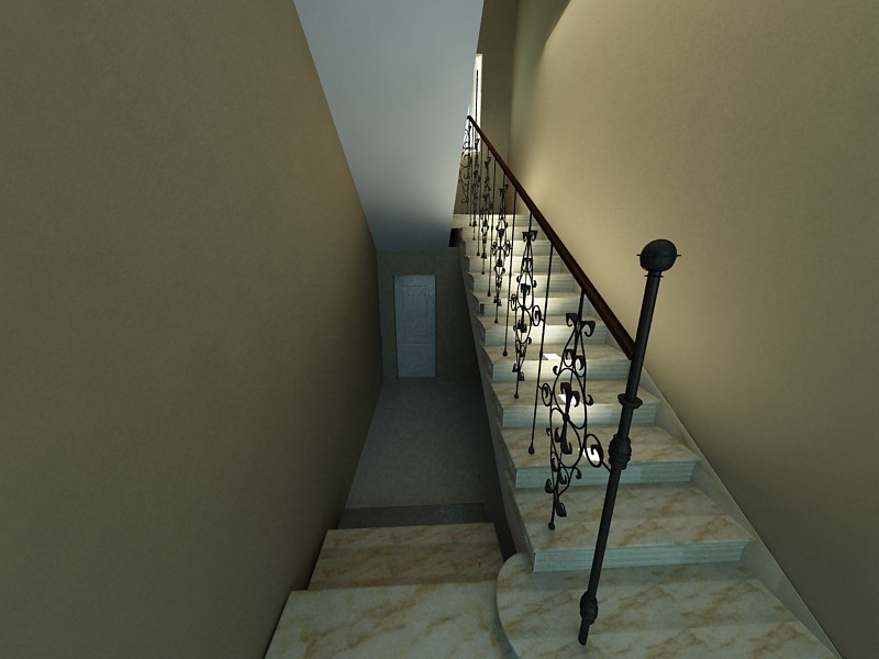 lestnica lestnica in 3d max vray image
