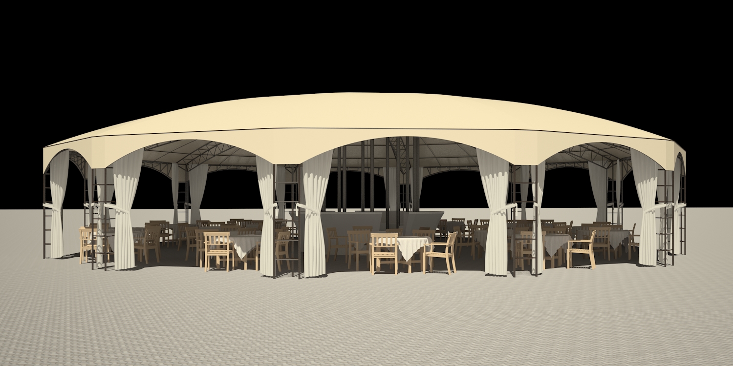 Umbrella Umbrella in 3d max vray 2.5 image