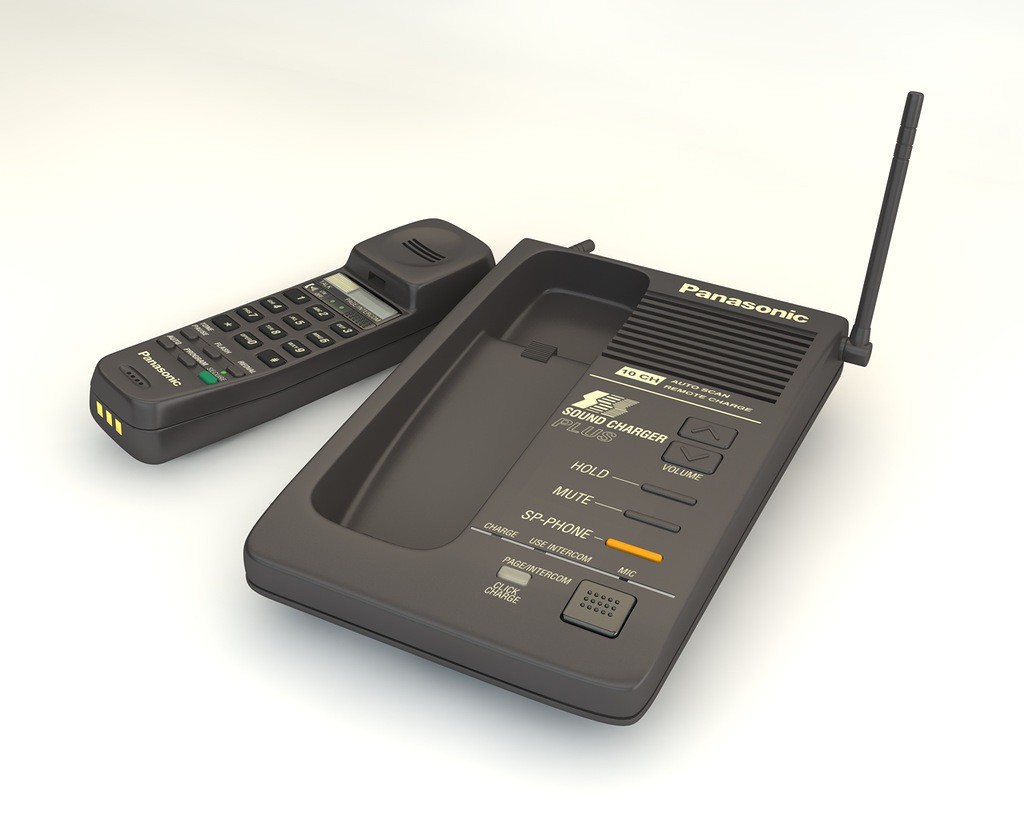 Panasonic radiotelephone in Cinema 4d Other image