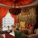 Ethnic-styled room in 3d max vray image