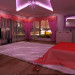 Glamorous bedroom in 3d max 3d visualization of the project in the Glamorous bedroom 3d max, render vray of OOOPS