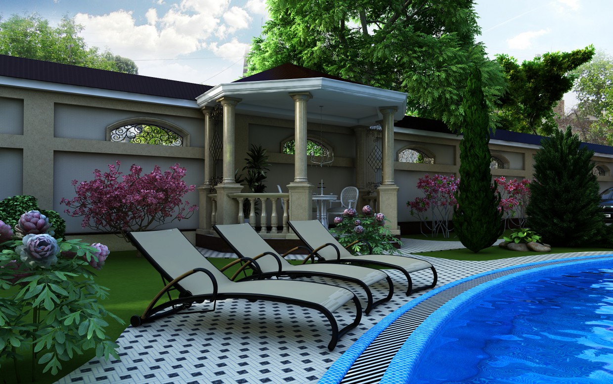 Ділянка Ділянка в 3d max vray зображення