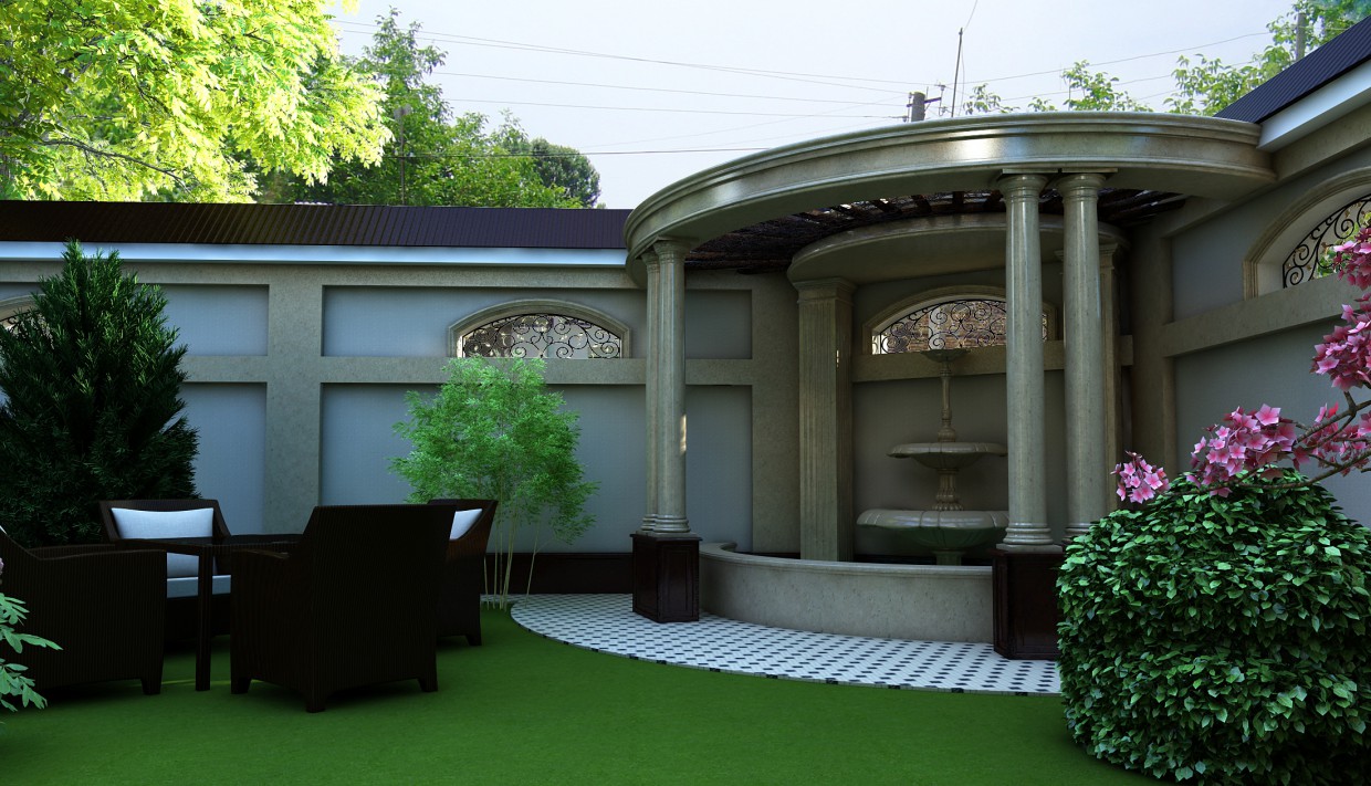 Ділянка Ділянка в 3d max vray зображення
