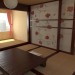 Interior, estilo japonês em 3d max vray imagem