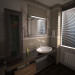Bathroom tiles Hyde Park in 3d max vray image