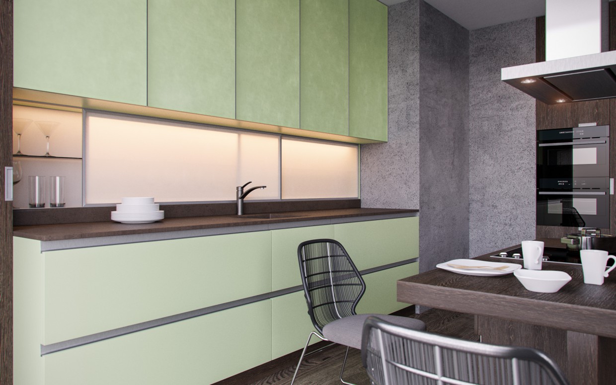 Cocinas ELNOVA 2015 imagen de Cocinas ELNOVA 2015 en 3d max corona render