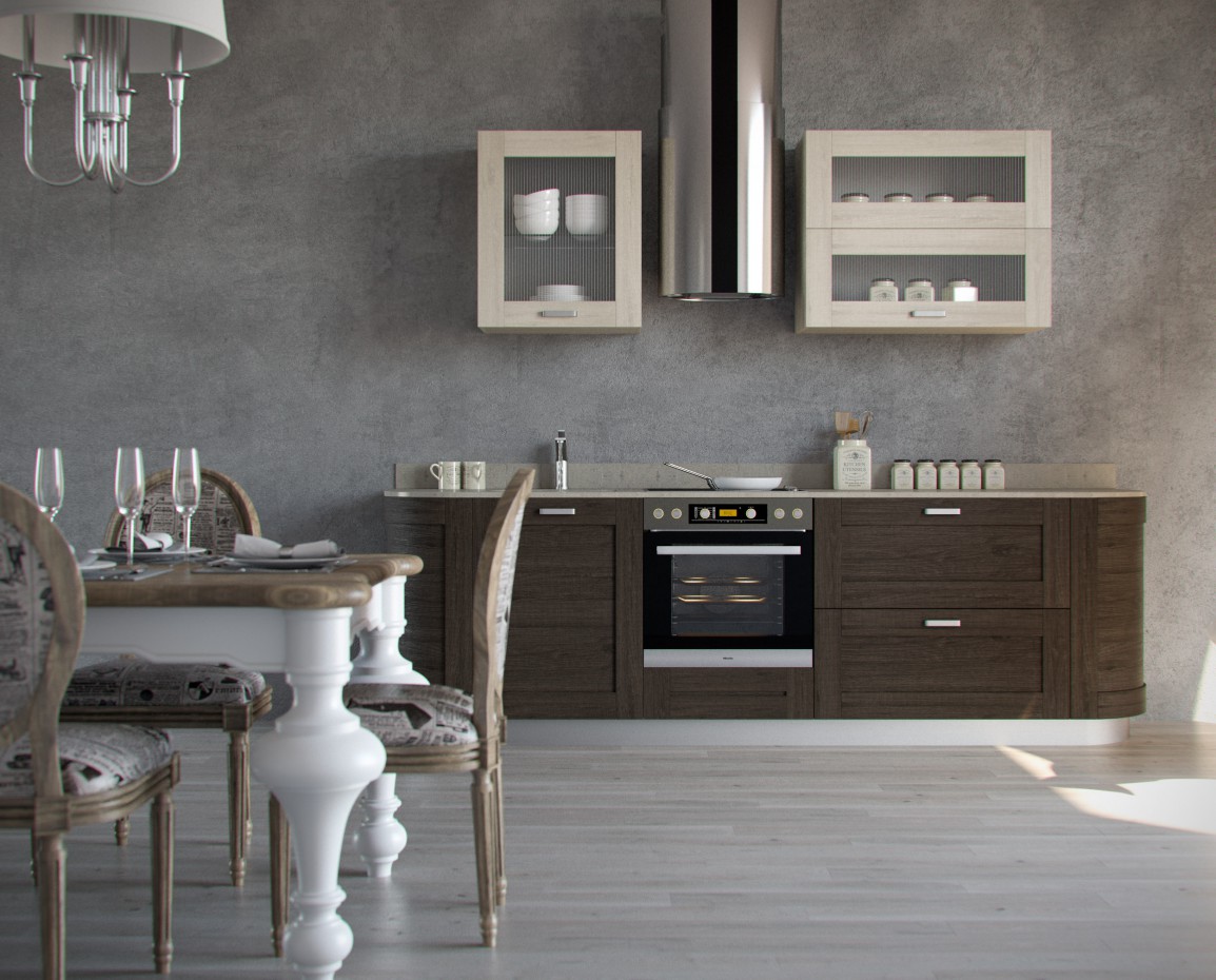 Cocinas ELNOVA 2015 imagen de Cocinas ELNOVA 2015 en 3d max corona render