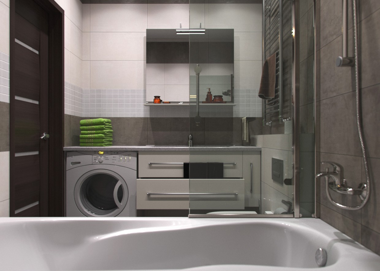 Bathroom Bathroom in 3d max corona render image