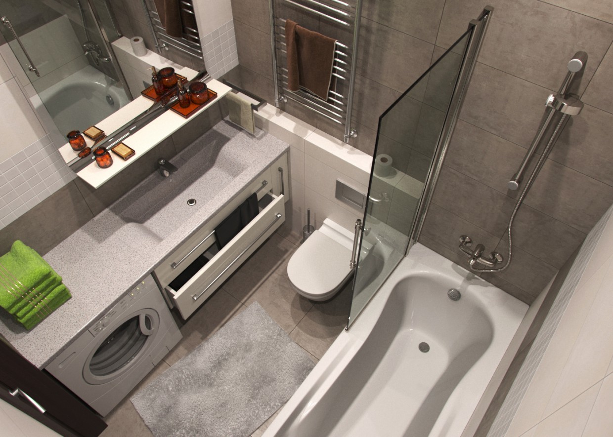 Bathroom Bathroom in 3d max corona render image