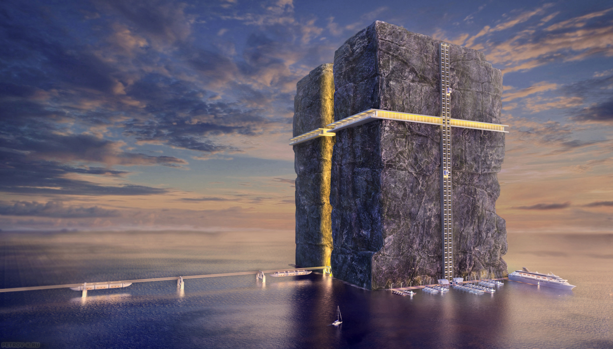 The ark in 3d max vray 3.0 image