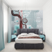 Спальная комната. в 3d max corona render изображение