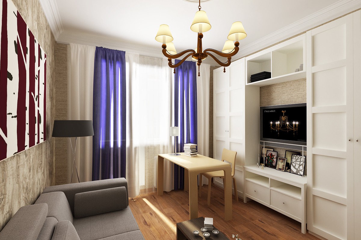 Kabinet_v_kvartire imagen de Kabinet_v_kvartire en 3d max vray