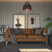 Sofa in 3d max corona render image