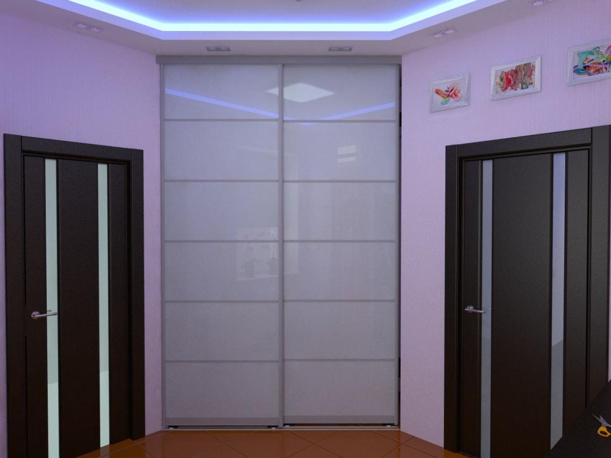 Котедж 1-ий поверх Котедж 1-ий поверх в 3d max vray зображення