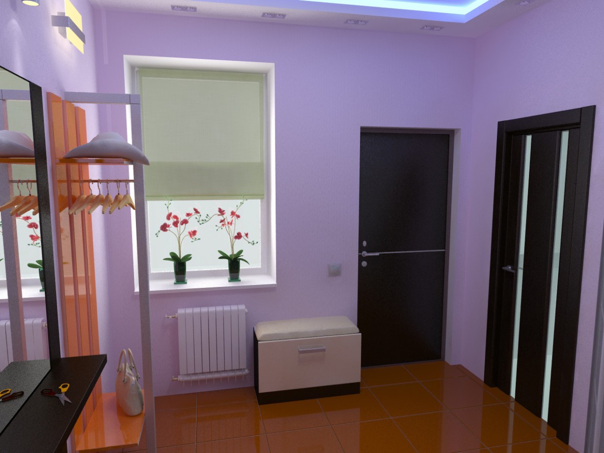 Котедж 1-ий поверх Котедж 1-ий поверх в 3d max vray зображення