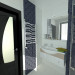 Guest bathroom (small house in Odessa) in 3d max vray image