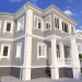 The project of the house in the classical style