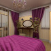 Спальня в свободном стиле в 3d max vray изображение