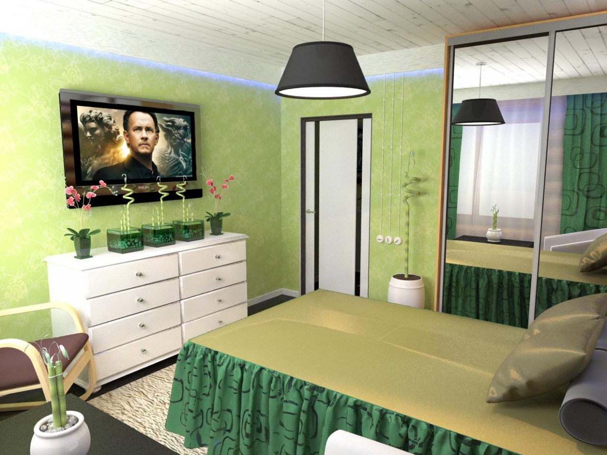 Casa de 2 pisos de madera en estilo moderno imagen de Casa de 2 pisos de madera en estilo moderno en 3d max vray