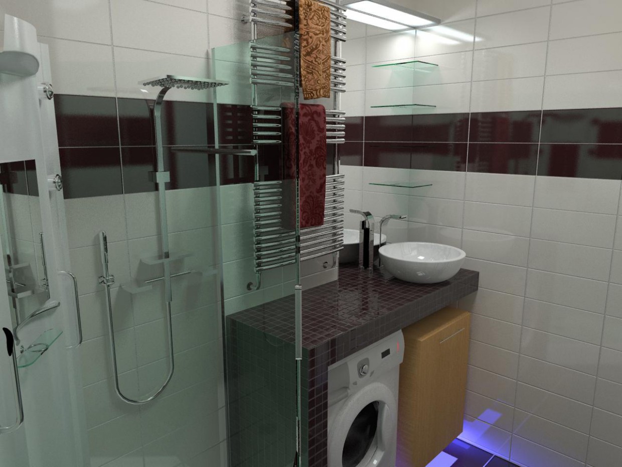 Casa de 2 pisos de madera en estilo moderno imagen de Casa de 2 pisos de madera en estilo moderno en 3d max vray