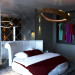 Bedroom for adults (course project) in 3d max corona render image