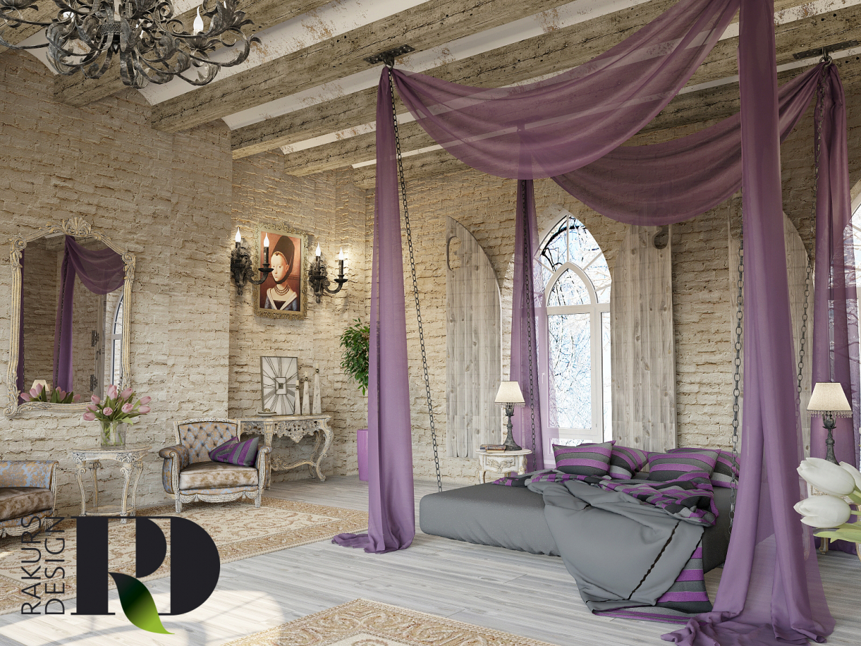 In the castle in 3d max vray 2.0 image