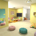Центр детского развития в 3d max vray изображение