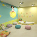 Центр детского развития в 3d max vray изображение