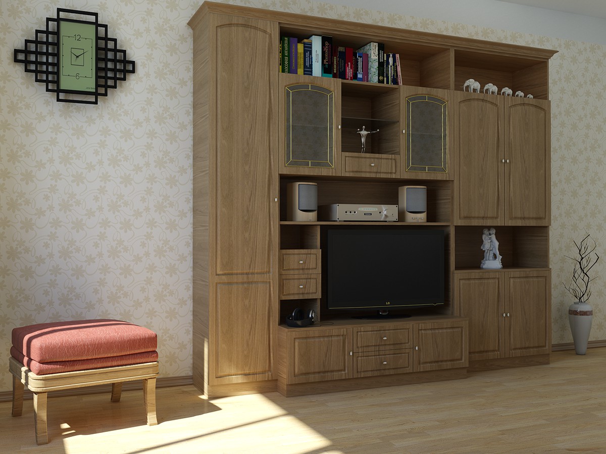 Small flat for romantic person Small flat for romantic person in 3d max mental ray image