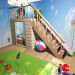Детская комната в 3d max vray изображение