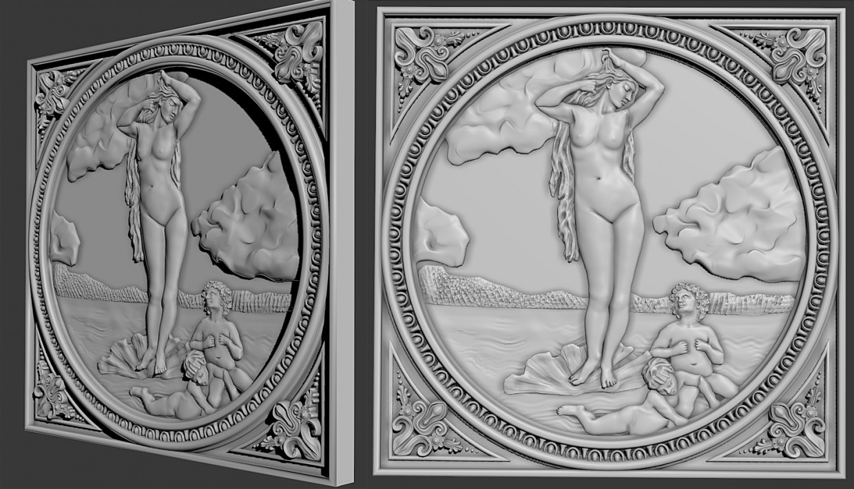 Bas-relief dans ZBrush Other image