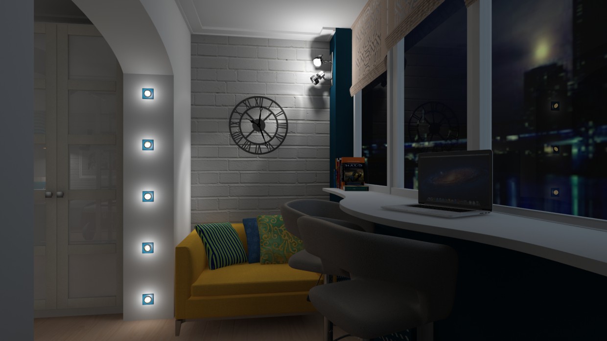 Спальня. Спальня. в 3d max vray изображение