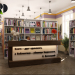 Library in 3d max vray 2.0 image