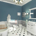 Design and visualization of the bathroom. in 3d max vray 3.0 image