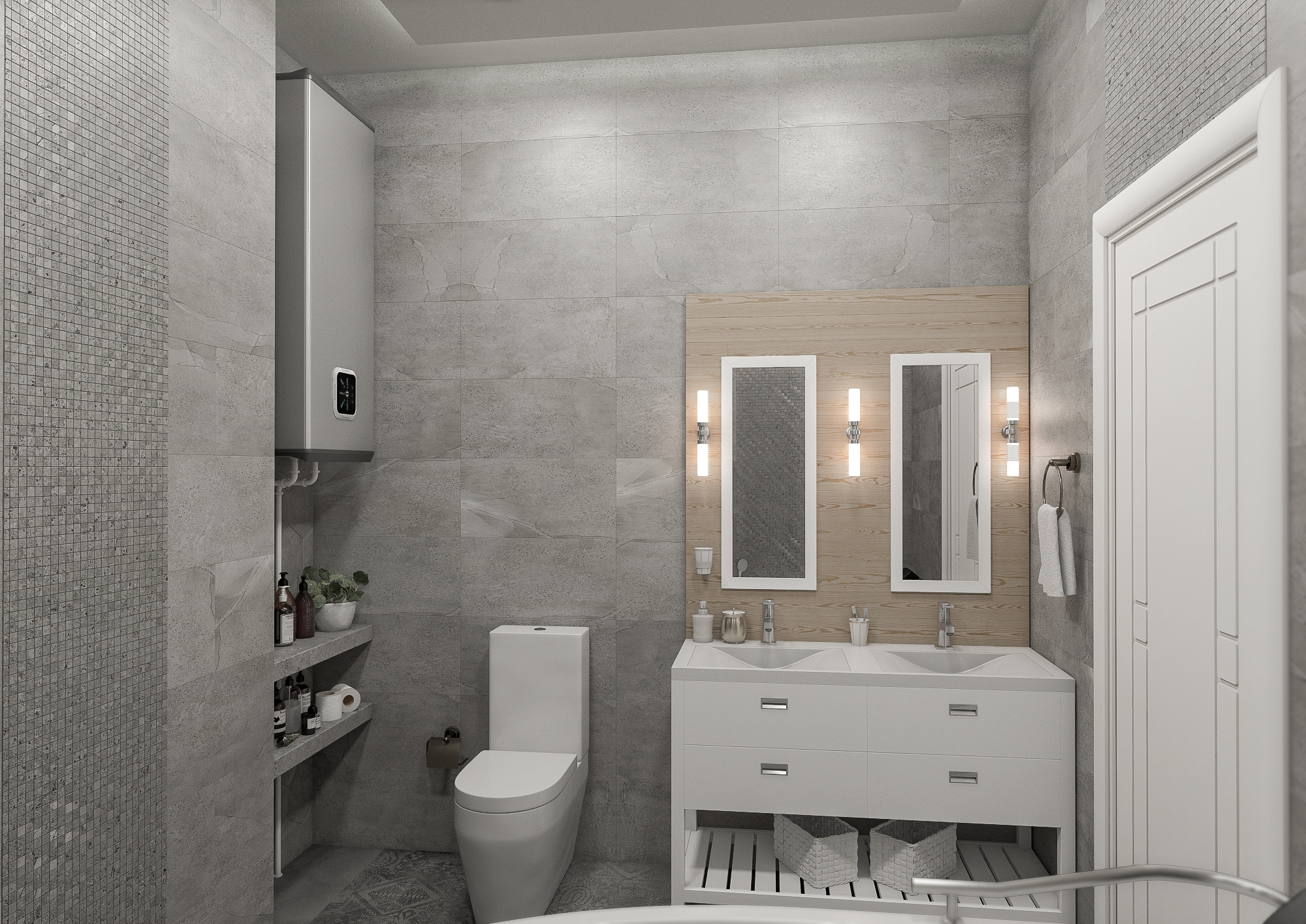 Bathroom dans 3d max vray 3.0 image