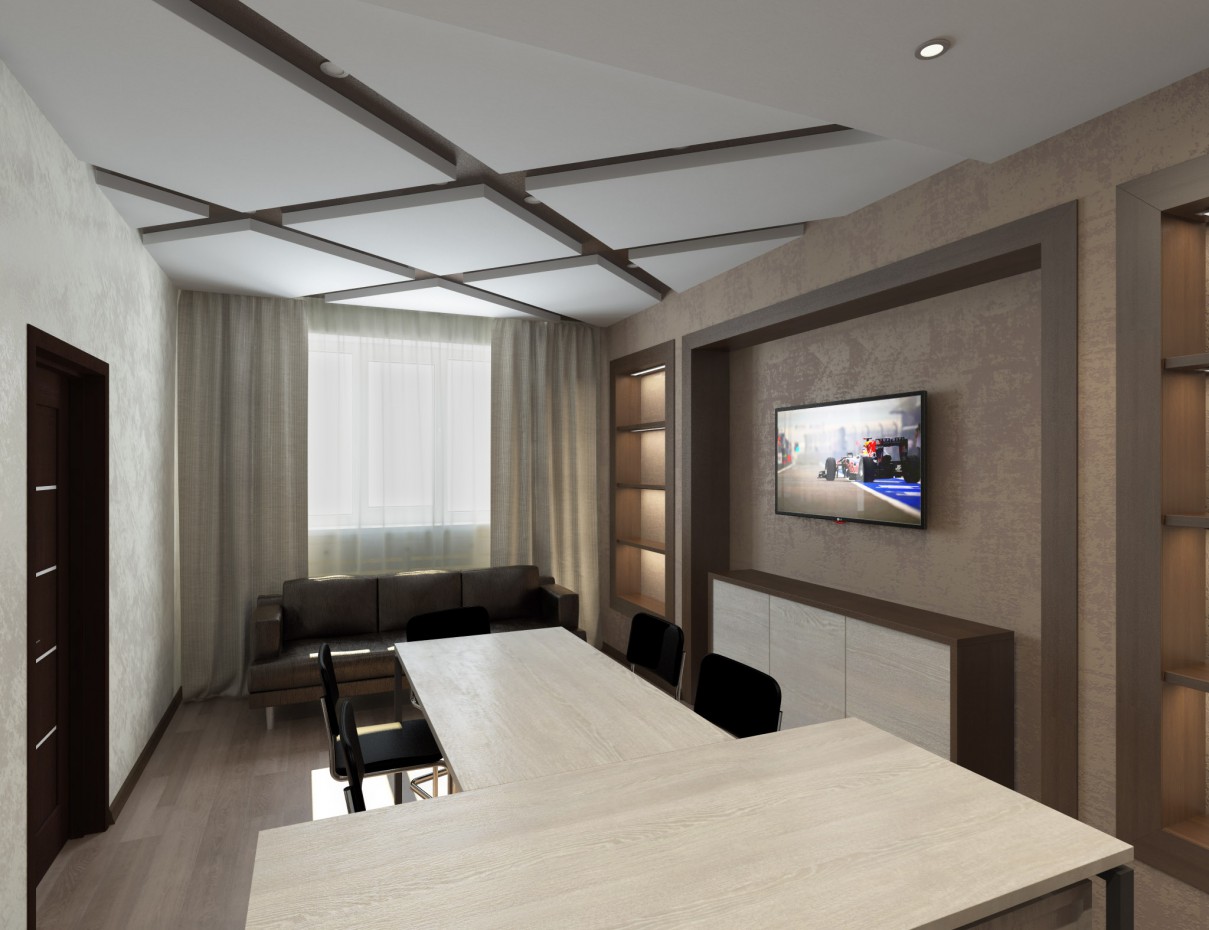 Director's Office in 3d max vray image