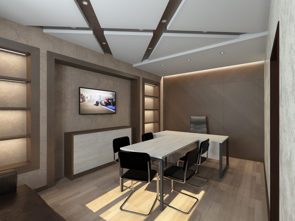 Oficina del Director imagen de Oficina del Director en 3d max vray