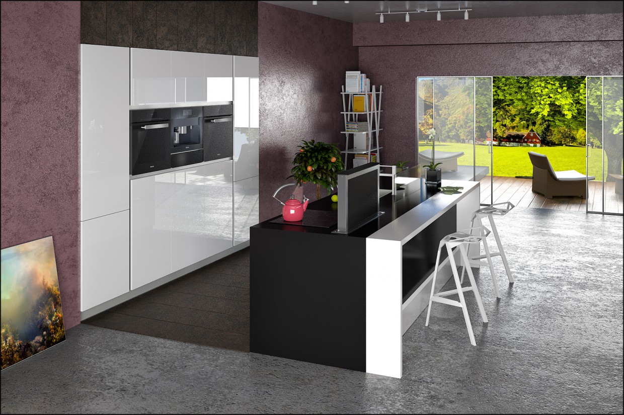 Кухня Кухня в 3d max vray изображение