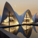 Capella Bosches en Afrique du Sud Capella Bosches en Afrique du Sud dans 3d max corona render image
