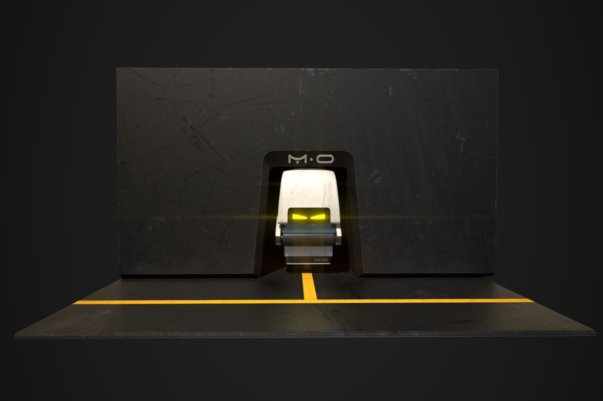 MO Wall-E в 3d max vray 5.0 зображення